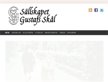 Tablet Screenshot of gustafsskal.se